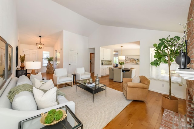 378 Miramonte Pl, Santa Rosa, CA 95409 - living area with light wood finished floors and high vaulted ceiling