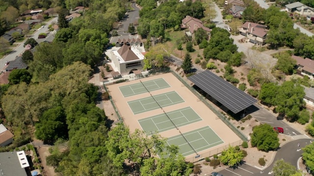 378 Miramonte Pl, Santa Rosa, CA 95409 - aerial view of property and surrounding area