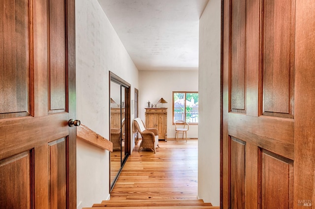 616 Wild Oak Dr, Santa Rosa, CA 95409 - corridor featuring light wood-style flooring