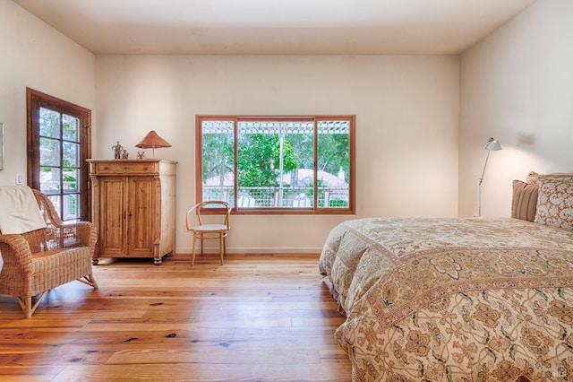 616 Wild Oak Dr, Santa Rosa, CA 95409 - bedroom with light wood-style flooring and baseboards