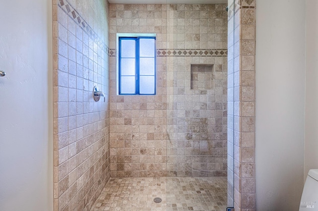 616 Wild Oak Dr, Santa Rosa, CA 95409 - bathroom featuring a tile shower and toilet