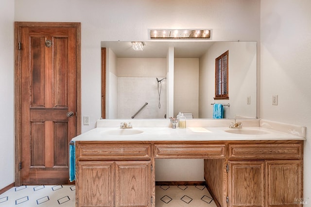 616 Wild Oak Dr, Santa Rosa, CA 95409 - full bath with double vanity and a shower