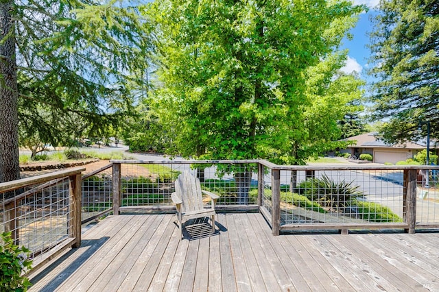 616 Wild Oak Dr, Santa Rosa, CA 95409 - view of wooden terrace