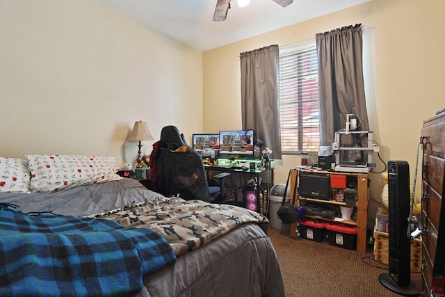 1756 Camino Real Way, Roseville, CA 95747 - carpeted bedroom featuring ceiling fan