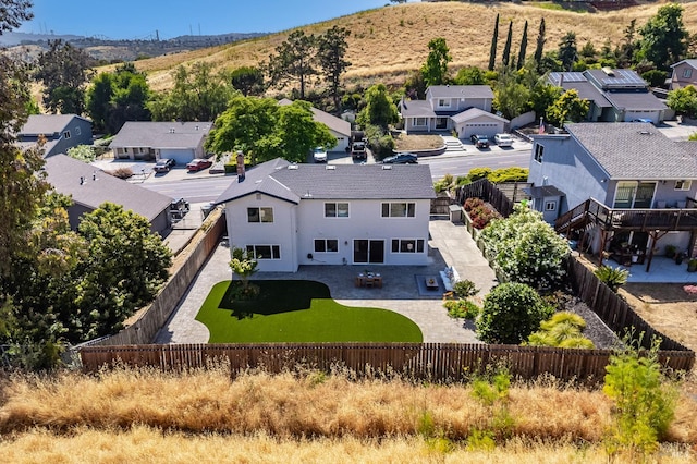 510 Hastings Dr, Benicia, CA 94510 - aerial view of residential area featuring a mountainous background