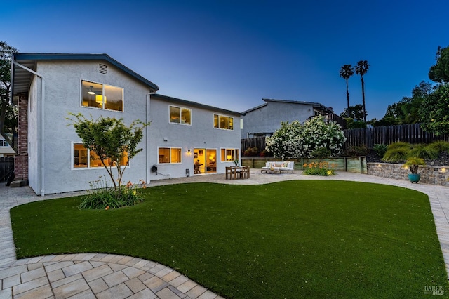510 Hastings Dr, Benicia, CA 94510 - rear view of property with a patio and stucco siding