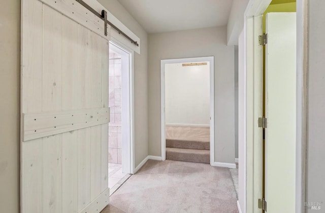 31 Buckelew St, Sausalito, CA 94965 - hall with light colored carpet and baseboards