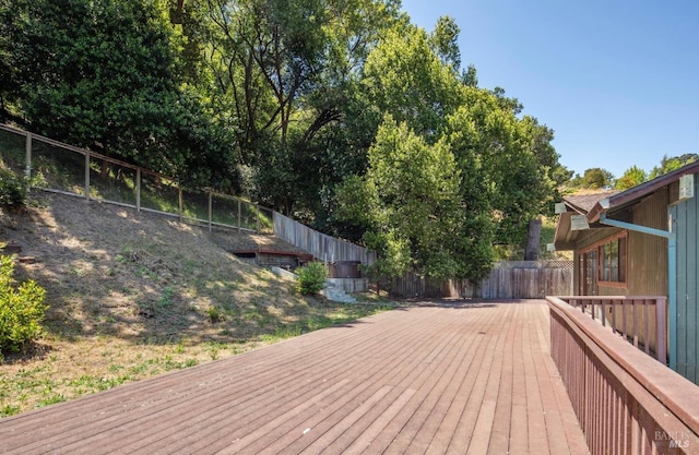 31 Buckelew St, Sausalito, CA 94965 - deck featuring a fenced backyard