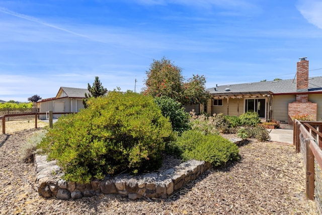 1288 Triple Oak Way, Fulton, CA 95439 - view of yard