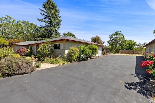 1288 Triple Oak Way, Fulton, CA 95439 - view of side of home featuring asphalt driveway