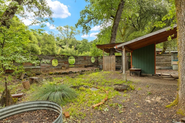 5338 Deception River Rd, Chico, CA 95928 - view of yard featuring an outdoor structure