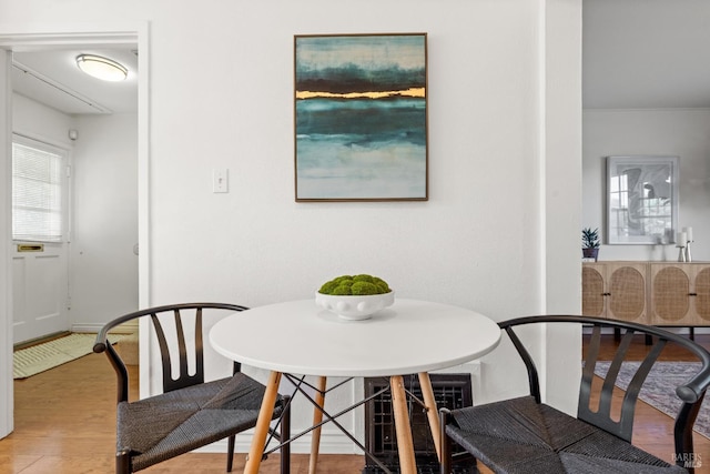 20 Selfridge St, Vallejo, CA 94590 - dining space featuring wood finished floors and baseboards