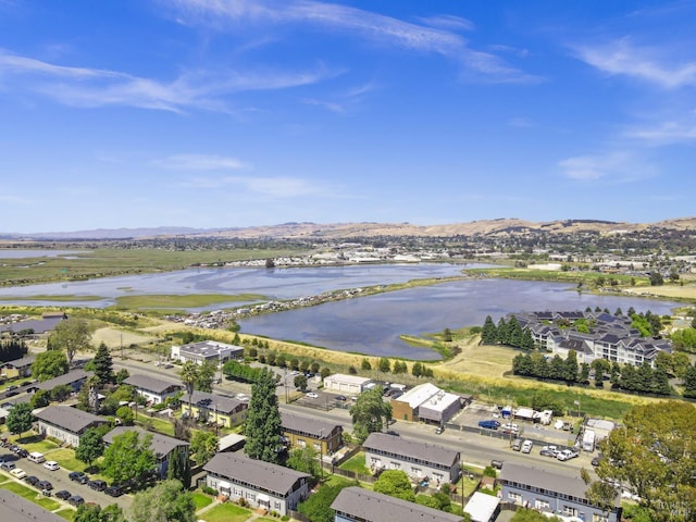 20 Selfridge St, Vallejo, CA 94590 - aerial view of property's location with a water and mountain view and nearby suburban area
