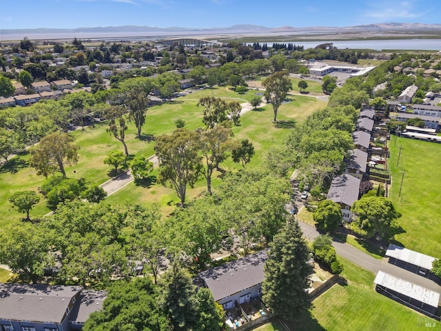 20 Selfridge St, Vallejo, CA 94590 - aerial view of property's location featuring a water and mountain view and nearby suburban area