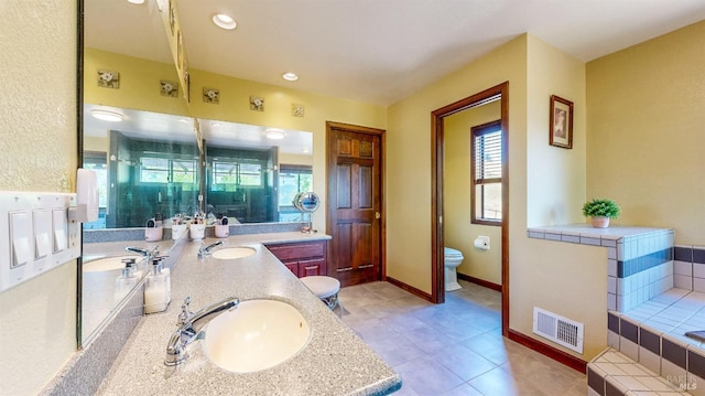 4389 Summit View Ranch Rd, Santa Rosa, CA 95404 - full bath with double vanity and a garden tub