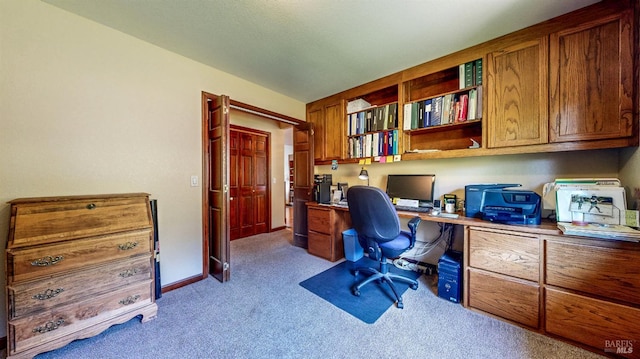 4389 Summit View Ranch Rd, Santa Rosa, CA 95404 - office space with carpet and built in desk