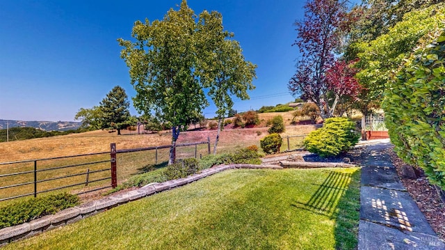 4389 Summit View Ranch Rd, Santa Rosa, CA 95404 - view of yard featuring a view of rural / pastoral area