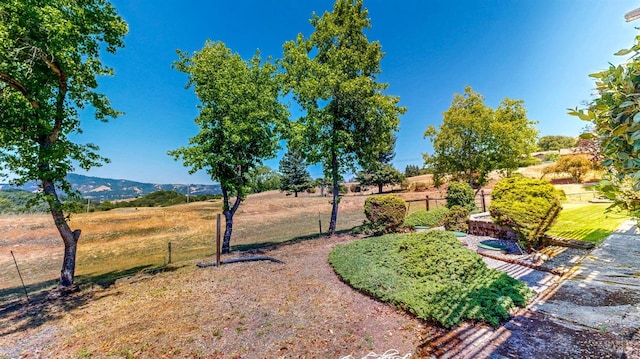 4389 Summit View Ranch Rd, Santa Rosa, CA 95404 - view of yard featuring a mountain view
