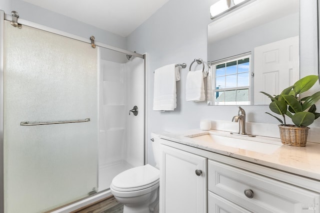 23 Ryan Ln, Cotati, CA 94931 - bathroom featuring vanity and a shower stall