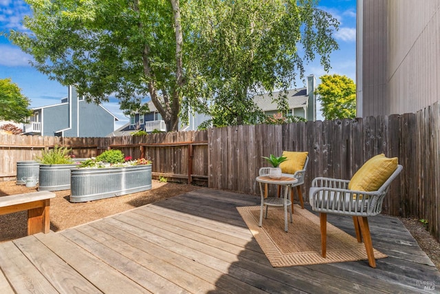 23 Ryan Ln, Cotati, CA 94931 - wooden deck featuring a fenced backyard