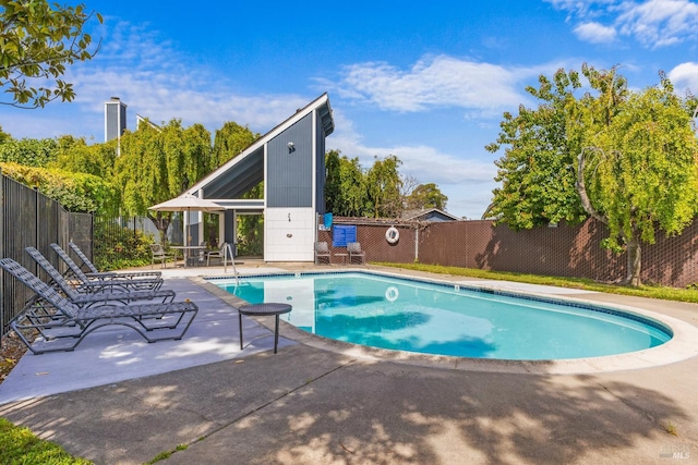 23 Ryan Ln, Cotati, CA 94931 - view of pool featuring a patio and a fenced backyard