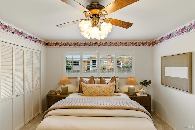 7 Arlene Ct, Petaluma, CA 94952 - bedroom with light colored carpet, multiple windows, and a closet
