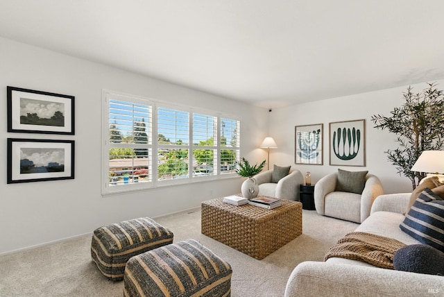 7 Arlene Ct, Petaluma, CA 94952 - carpeted living area featuring baseboards