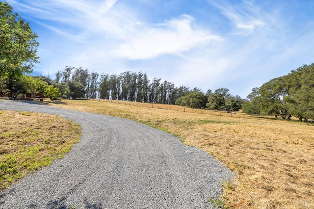 210 Valley View Dr, Petaluma, CA 94952 - view of dirt / gravel road featuring a view of countryside