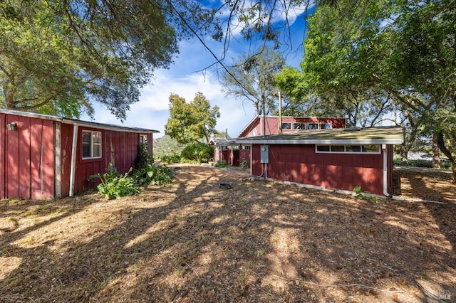 210 Valley View Dr, Petaluma, CA 94952 - view of yard with an outbuilding