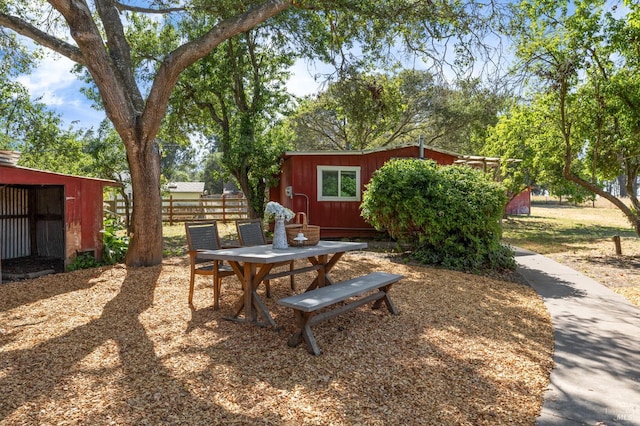 210 Valley View Dr, Petaluma, CA 94952 - view of yard featuring an outbuilding