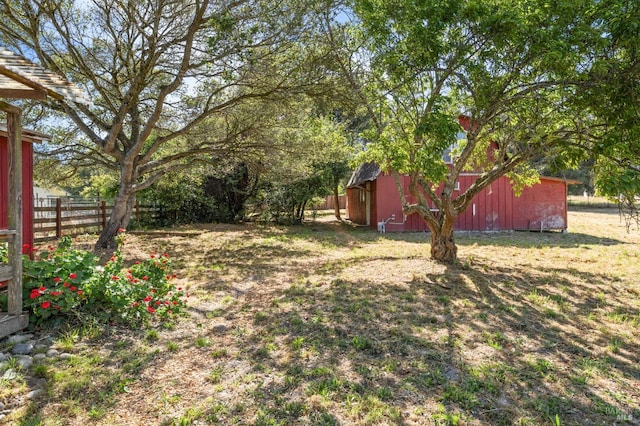 210 Valley View Dr, Petaluma, CA 94952 - view of yard with an outbuilding