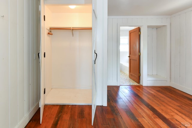 1388 Sulphur Springs Ave, Saint Helena, CA 94574 - unfurnished bedroom featuring hardwood / wood-style flooring and a closet