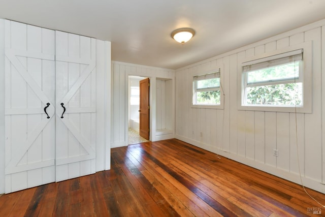 1388 Sulphur Springs Ave, Saint Helena, CA 94574 - unfurnished bedroom featuring dark wood-style flooring and connected bathroom