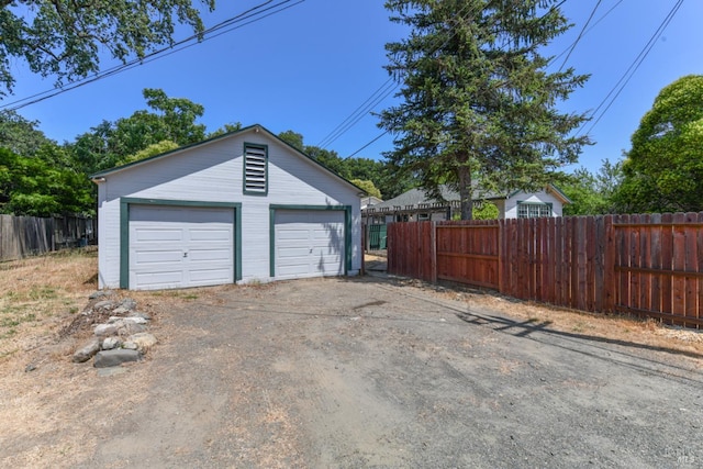 1388 Sulphur Springs Ave, Saint Helena, CA 94574 - view of detached garage