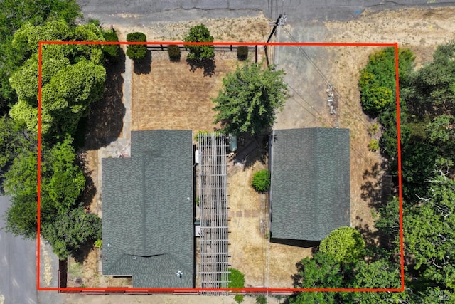 1388 Sulphur Springs Ave, Saint Helena, CA 94574 - aerial view of property and surrounding area with property parcel outlined