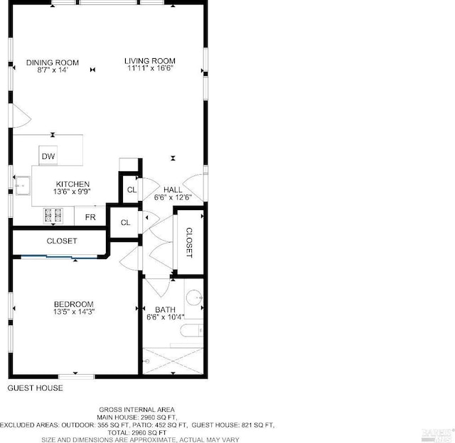 2570 Goodwin Ave, Penngrove, CA 94951 - view of floor plan / room layout
