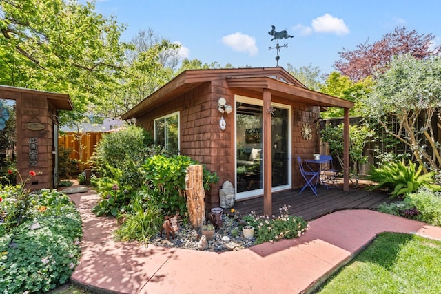 128 Walnut Ave, Mill Valley, CA 94941 - view of outdoor structure