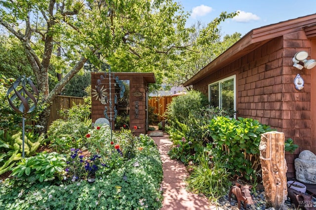 128 Walnut Ave, Mill Valley, CA 94941 - view of yard