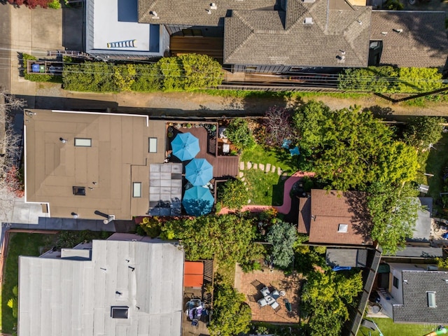 128 Walnut Ave, Mill Valley, CA 94941 - bird's eye view