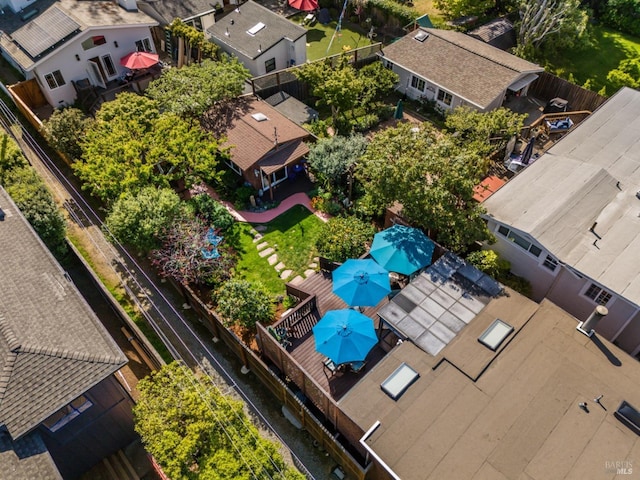 128 Walnut Ave, Mill Valley, CA 94941 - aerial view of residential area