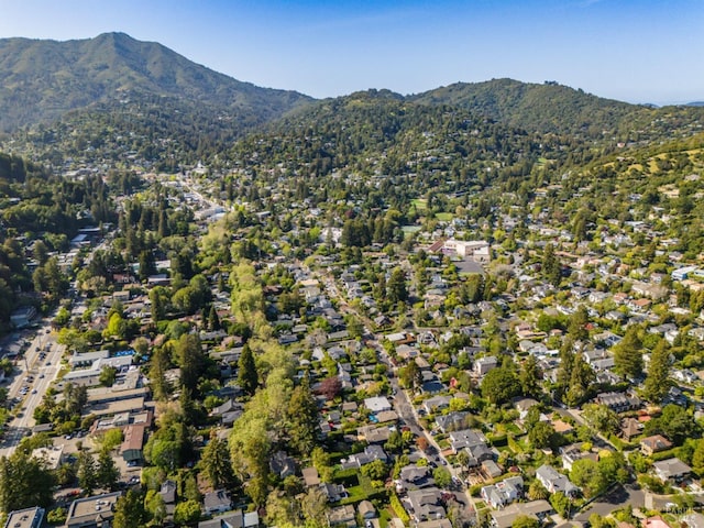 128 Walnut Ave, Mill Valley, CA 94941 - view of property location featuring a mountain backdrop