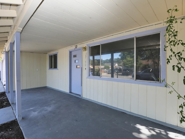 15190 Highlands Hbr, Clearlake, CA 95422 - view of exterior entry featuring an attached carport