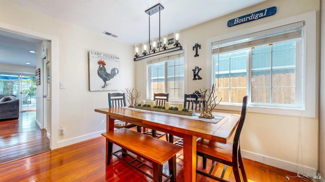 418 W Cotati Ave, Cotati, CA 94931 - dining space with wood finished floors and recessed lighting