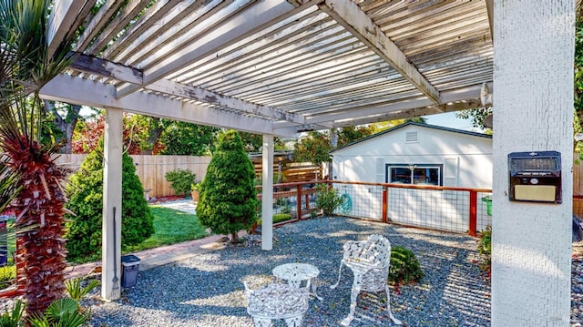 418 W Cotati Ave, Cotati, CA 94931 - view of patio with a pergola