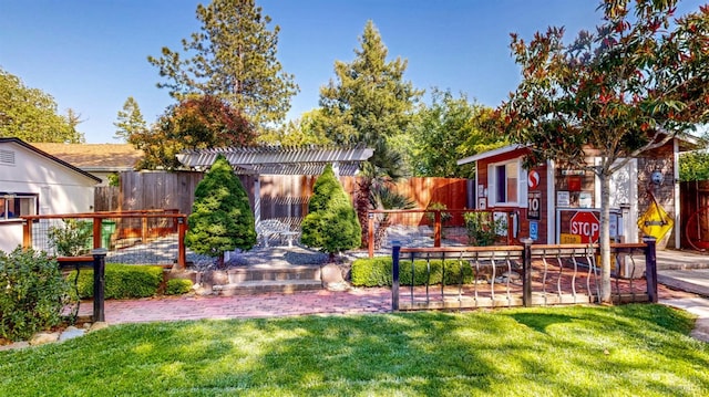 418 W Cotati Ave, Cotati, CA 94931 - view of yard