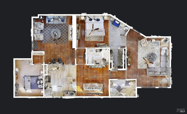 418 W Cotati Ave, Cotati, CA 94931 - view of property floor plan
