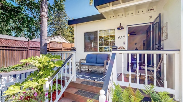 418 W Cotati Ave, Cotati, CA 94931 - view of wooden deck