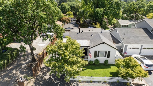 418 W Cotati Ave, Cotati, CA 94931 - aerial view of property and surrounding area