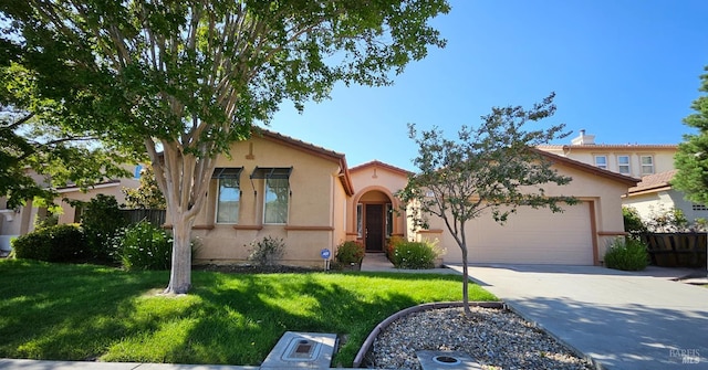 27 Via La Morra, American Canyon, CA 94503 - view of front of property featuring stucco siding, a garage, and concrete driveway