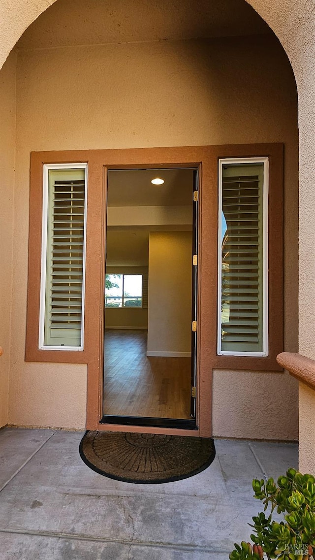 27 Via La Morra, American Canyon, CA 94503 - entrance to property featuring stucco siding and a patio area